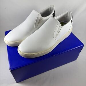 Women's White Slip-On Shoes